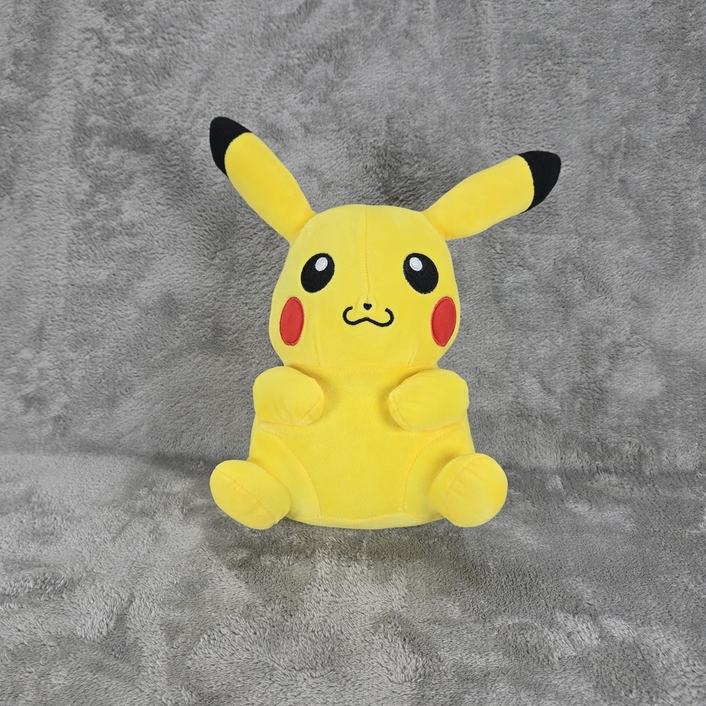 Tomy Pokemon Pikachu‎ Plush 9" Stuffed Animal EUC